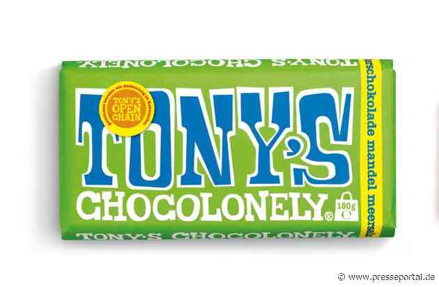 Produktrückruf: Tony's Chocolonely ruft bestimmte Chargen seiner Zartbitter-Mandel Meersalz-Tafelschokolade zurück / Verbraucher:innen sollten vor dem Genuss Chargennummern überprüfen.