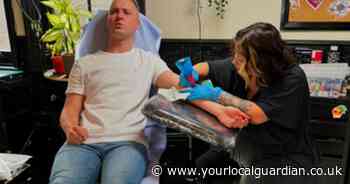 The Chessington creator with 'Domino’s logo tattoo in return for unlimited pizza'