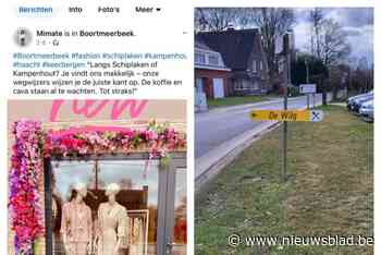 Wegwijzers naar handelaars weggehaald door onbekenden: “Wij proberen er ook maar het beste van te maken met die wegenwerken”