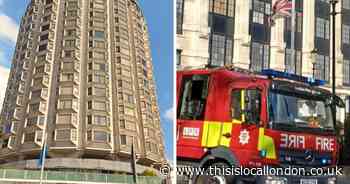Two men injured in fire at ‘iconic’ five-star hotel by Hyde Park