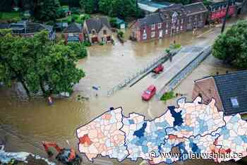 KAART. Sinds 2015 ruim 1,6 miljard euro klimaatschade: wat is de impact van stormen en overstromingen op jouw gemeente?