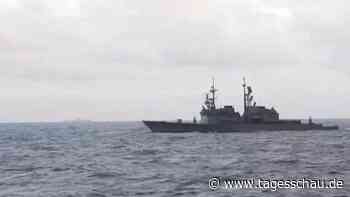 China lässt bei einem Militärmanöver vor Taiwan die Muskeln spielen