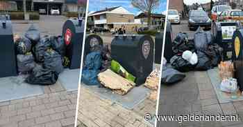 Buurt stoort zich aan afvalbende in centrum van dit dorp: ‘Vanochtend was het echt extreem’