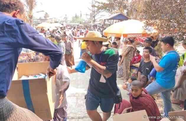 Erdbeben Myanmar: Caritas international intensiviert Hilfen und stockt Mittel auf 300.000 Euro auf