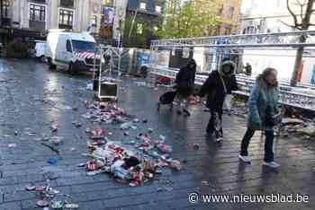 Carnaval Halle sluit af met mooi slotakkoord: weinig incidenten, vlotte ontruiming en veel opkuiswerk