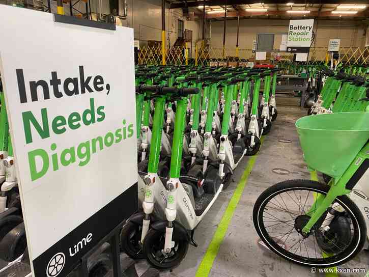 Exclusive look inside Lime's scooter warehouse and the 1,180 scooters inside