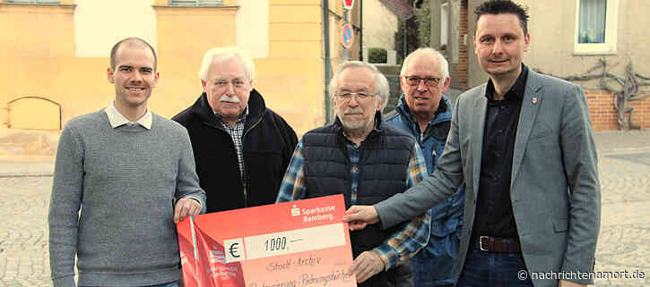 Baunach erhält weitere Spenden zur Sicherung von wertvollem Archivgut