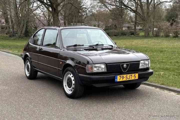 Deze Alfa Romeo Alfasud is om door een ringetje te halen - Liefhebber Gezocht