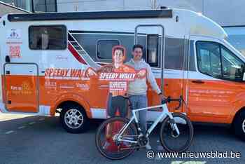 Speedy Wally fietst 15.000 kilometer voor het goede doel: “Ik doe het voor mijn oom”