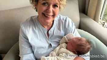 Katrien Schryvers is nu ook burgeromi: eerste kleinkind geboren