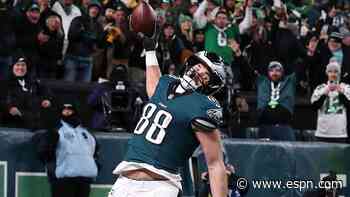 Sirianni: Goedert on Eagles roster 'right now'