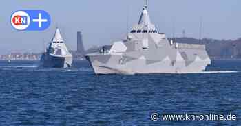 Tarnkappenkorvetten aus Schweden in Kiel auf Flottenbesuch