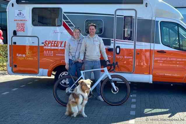 Ex-profrenner Speedy Wally start aan fietsavontuur van 15.000 kilometer voor goed doel: “Het moeilijkste aan de tocht? Mijn vriendin en hond moeten missen”
