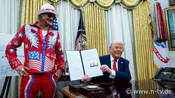 Musiker besucht Oval Office: Kid Rock kämpft mit Trump gegen Ticket-Abzocke