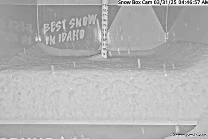 5 Inches In 75 Minutes, Idaho Ski Resort Does the Snow Dance