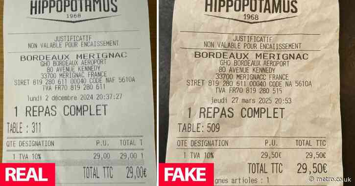These deepfake receipts are so sophisticated workers could cheat their expenses