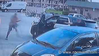 Video shows Florida officer fatally shooting suspect who charged at him with knife