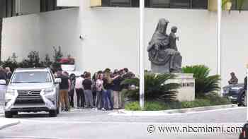 ‘It really is a brotherhood': Service held at Belen Jesuit Prep School for student who died