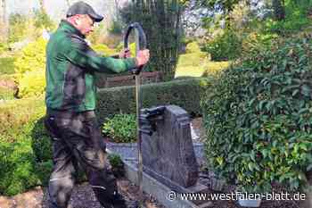 Grabsteinprüfer in Stemwede: Hauptsache, es piept