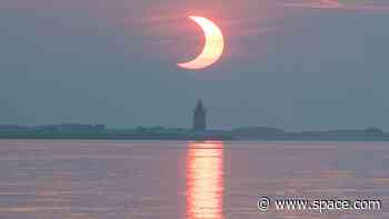 Solar eclipse US weather forecast: Best places to see the moon 'bite' the sun tomorrow