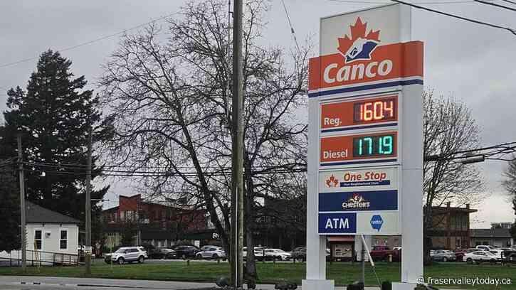 Chilliwack gas prices drop double digits per litre after B.C. carbon tax gets axed