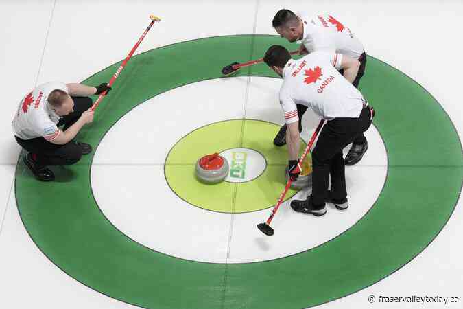 Canada’s Jacobs posts 8-6 win over Sweden’s Edin at world men’s curling championship