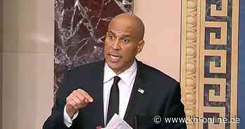 USA: Demokratischer Senator hält seit Montagabend Anti-Trump-Dauerrede