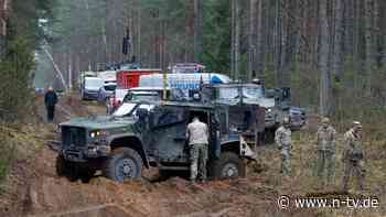 "Herzzerreißende Nachrichten": Unglück in Litauen: Letzter vermisster US-Soldat tot geborgen