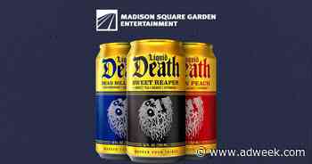 Liquid Death and MSG Deal Embeds the Brand in Iconic American Venues