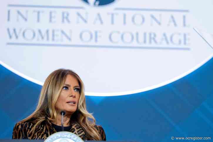 Melania Trump says courage is ‘based in love’ as she honors women from around the world for bravery