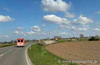 FW-KLE: Entsorgungsfahrzeug mit Schwelbrand zum Wertstoffhof eskortiert