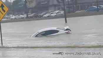 11 states put on major storm warning with millions at risk of flash flooding and tornadoes TODAY