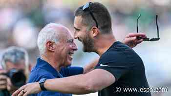 Eagles' Lurie praises Sirianni, hints at extension