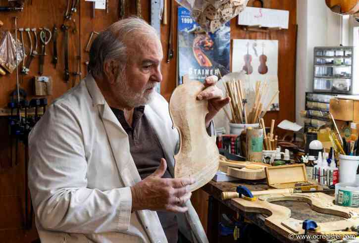 Claremont luthier finds love and craft in the shape of a violin
