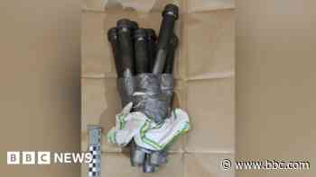 Gang jailed after record homemade 'slam guns' find
