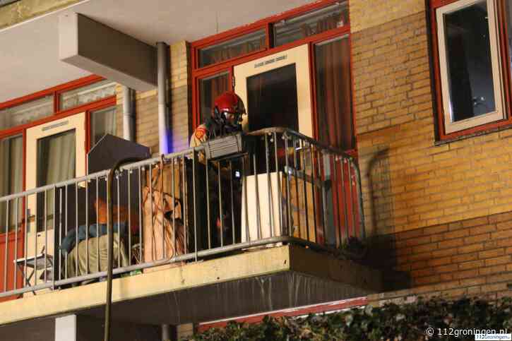 Brand op balkon van woning Wibenaheerd snel onder controle