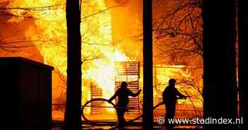 A6 vrijgegeven na verwoestende brand in schuren met openhaardhout
