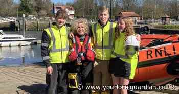 Teddington family ‘embraces RNLI bug’ from ‘inspirational’ mum