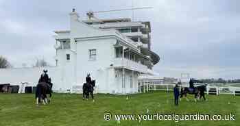 Students from Epsom and Ewell given chance to ride horses at racecourse