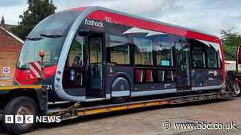 Electric bus rollout delay for charging point work