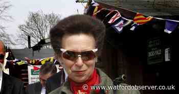 On This Day: When Princess Anne visited a canal project near Watford