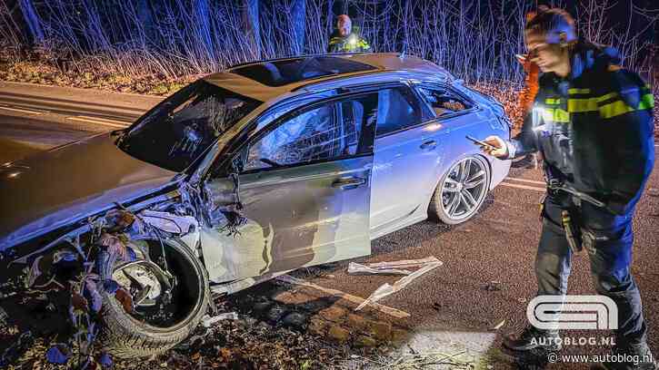 Peperdure Audi RS6 gesloopt na crash in Arnhem