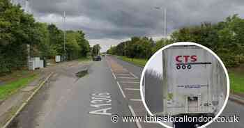 Lorry trailers dumped 'for months' next to major Rainham road finally removed