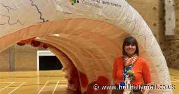 Why you might see a giant inflatable bowel in Hull