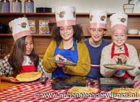 Basisscholen bakken pannenkoeken voor ouderen tijdens Pannenkoekdag