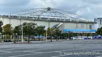 City officials giving look inside Tropicana Field on Wednesday