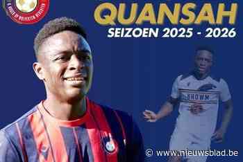 Sébastien Quansah verlengt bij KHO Wolvertem Merchtem