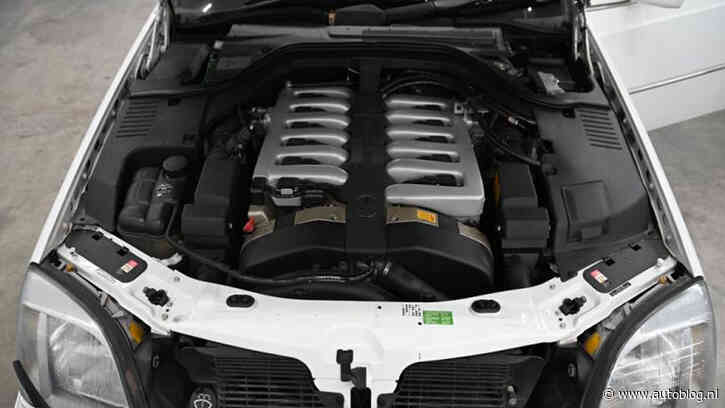 Koop een gepantserde Mercedes met V12 bij Domeinen!