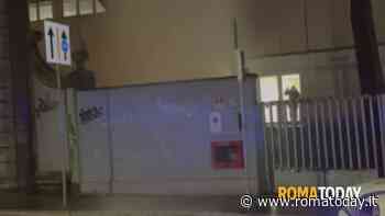 Si rompe tubatura sulla Prenestina. Geyser davanti alla sede Atac