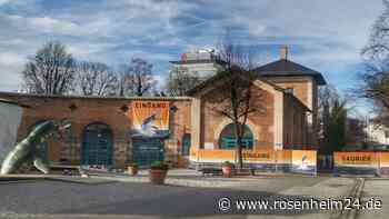 Arbeiten haben begonnen: Mehr Aufenthaltsqualität am Lokschuppen in Rosenheim